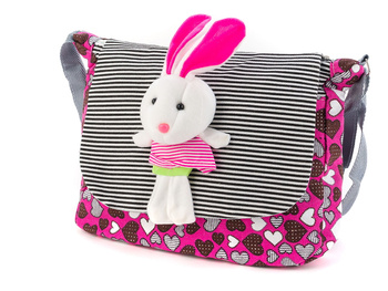 Rabbit fabric bag A-9565-3