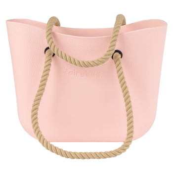 PINK RUBBER BAG B-1206-4