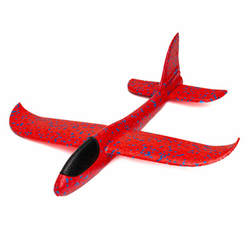 Styrofoam Airplane Red 48cm B-1282