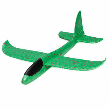 Styrofoam airplane Green 48cm B-1282