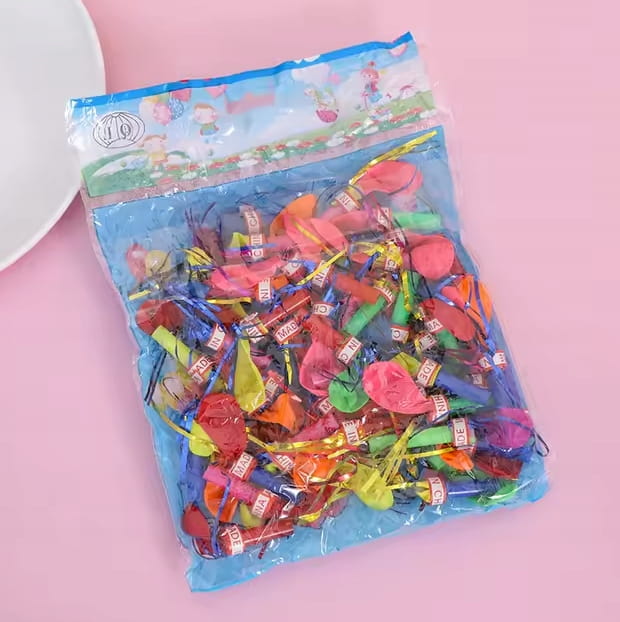 Balon Gwizdek Trąbka Imprezowa 50szt Upominek dla dzieci mini prezent