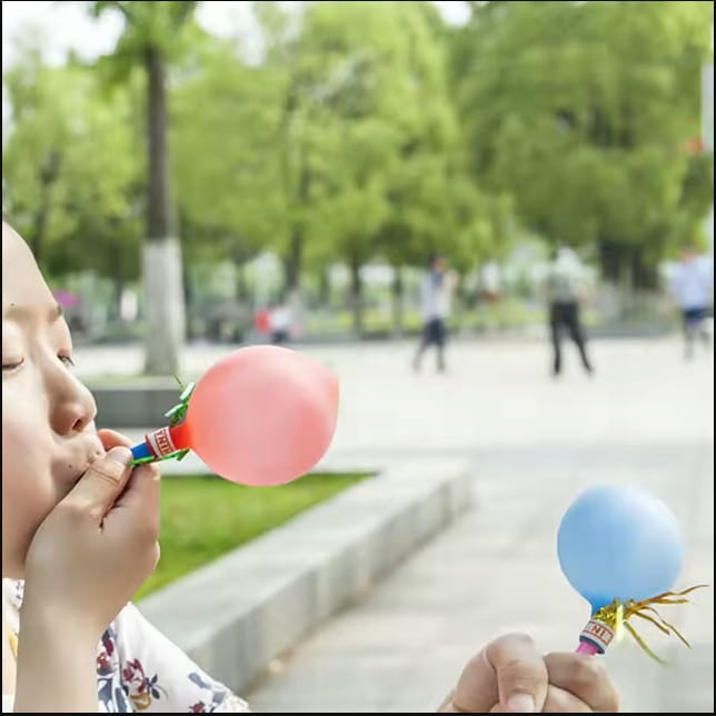 Balon Gwizdek Trąbka Imprezowa 50szt Upominek dla dzieci mini prezent