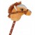 KOŃ NA KIJU HOBBY HORSE PLUSZOWA GŁOWA KONIA DZWIĘK ZABAWKA PREZENT