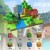 Klocki magnetyczne Minecraft XXL 332 szt. konstrukcyjne sześciany kostki