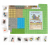 Klocki magnetyczne Minecraft XXL 332 szt. konstrukcyjne sześciany kostki