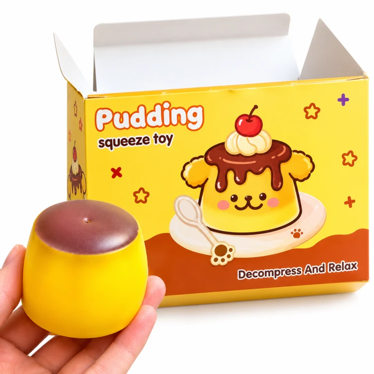 Żółty pudding squishy i kolorowe opakowanie.png