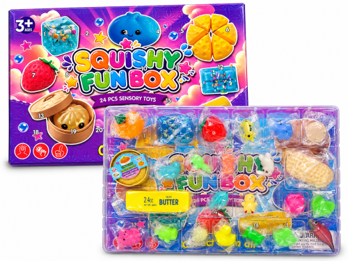 Kolorowy zestaw Squishy Fun Box 24 sztuki B-3337-2.png