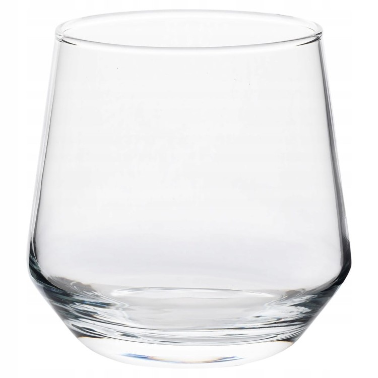 Szklanki Zestaw Szklanek do Napojów 6 sztuk 370ml