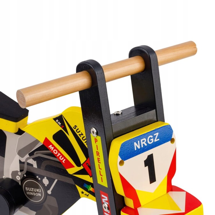 ROWER BIEGOWY DLA CHŁOPCA DREWNIANY SUZUKI BALANSOWY DUŻE KOŁA 12"