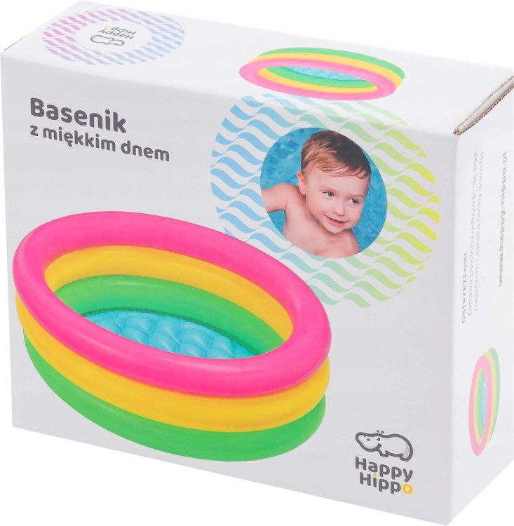 Basen z miękkim dnem Basenik dla dziecka pompowany