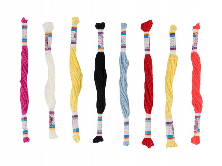 ZESTAW DO ROBIENIA BRANSOLETEK KORALIKI GUMKI SZNUREK KROSNO DO BIŻUTERII