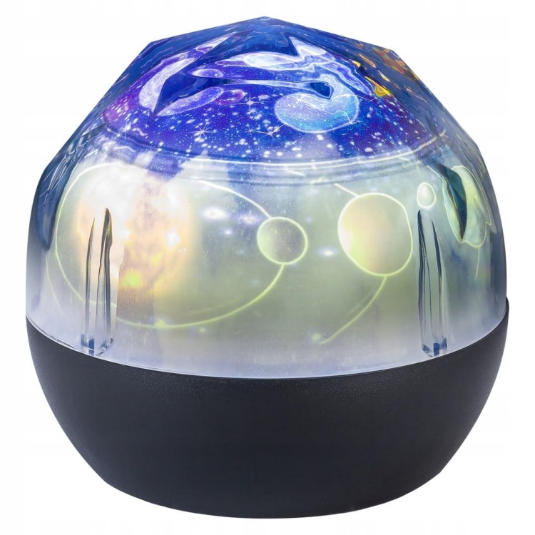 PROJEKTOR GWIAZD LAMPKA NOCNA DO POKOJU DZIECKA FILMY GWIAZDY KOSMOS NIEBO