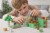Klocki magnetyczne Minecraft 128szt. konstrukcyjne sześciany + 4 FIGURKI XJB048