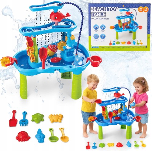 Stolik Wodny dla Dzieci fontanna piaskownica Stół Zabawki Ogrodu Plażowe