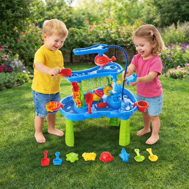 Stolik Wodny dla Dzieci fontanna piaskownica Stół Zabawki Ogrodu Plażowe