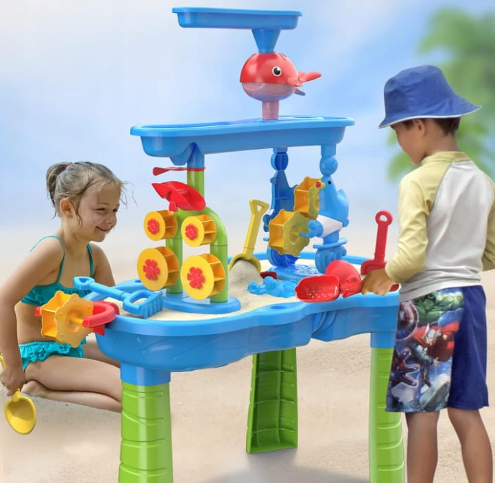 Stolik Wodny dla Dzieci fontanna piaskownica Stół Zabawki Ogrodu Plażowe