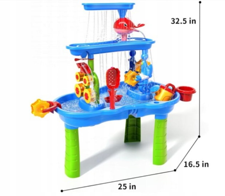 Stolik Wodny dla Dzieci fontanna piaskownica Stół Zabawki Ogrodu Plażowe