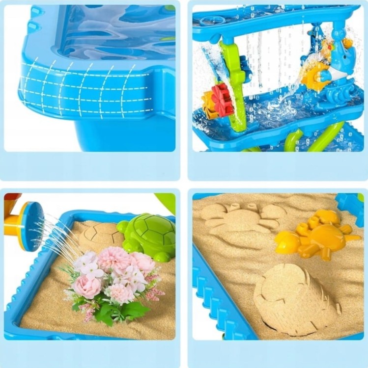 Stolik Wodny dla Dzieci fontanna piaskownica Stół Zabawki Ogrodu Plażowe