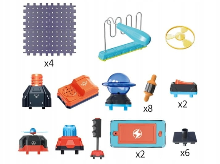 Zestaw Elektroniczny DIY STEM dla Dzieci Mały Elektryk XXL  SD807