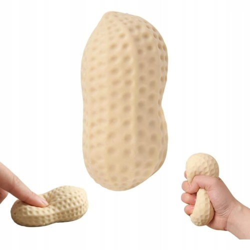 GNIOTEK ANTYSTRESOWY ORZESZEK SQUISHY DO ŚCISKANIA TPR-RELAKSACYJNY ZABAWKA