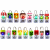 Antystresowy Brelok Klikacz klawisz Minecraft Fidget Switch Kliker Clicker LED
