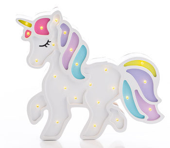 Wooden night lamp Unicorn LD-04