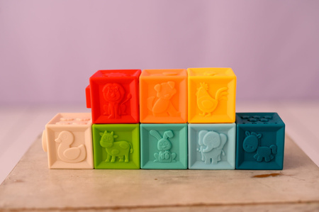 Sensory Blocks Soft Teether for Children