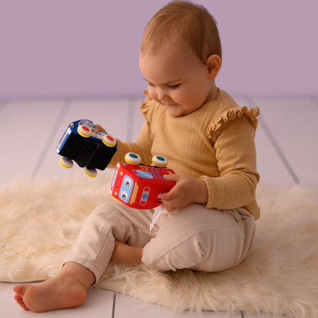 Soft cars for children Ambulance and Taxi cars