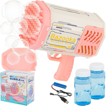 Bubble Bazooka Bubble Machine Gun Pink