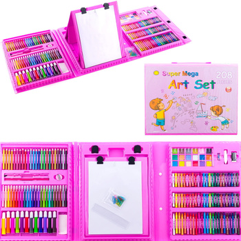 Art set for drawing and painting 208 pieces HH-131-R