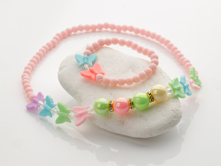 Children's necklace and bracelet set B-2416