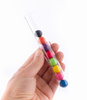 Educational toy test tube colored balls with cards