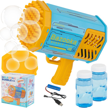 Bubble Bazooka Bubble Machine Gun Blue