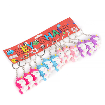 Unicorn keychain set of 12 B-2258