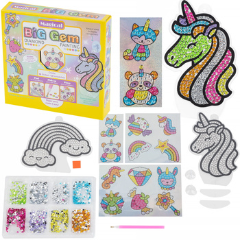 Diamond Embroidery 5D Unicorn Collage