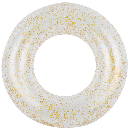 Pool ring with glitter gold B-2145-Z