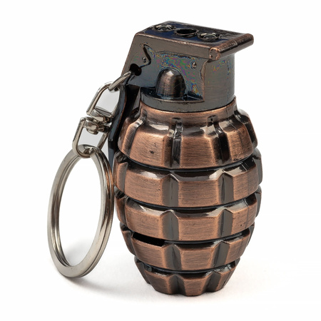 Keychain grenade flashlight with laser set of 12 pcs. B-2251
