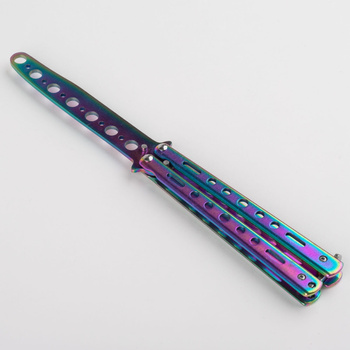 Butterfly training knife blunt B-2143_2 rainbow