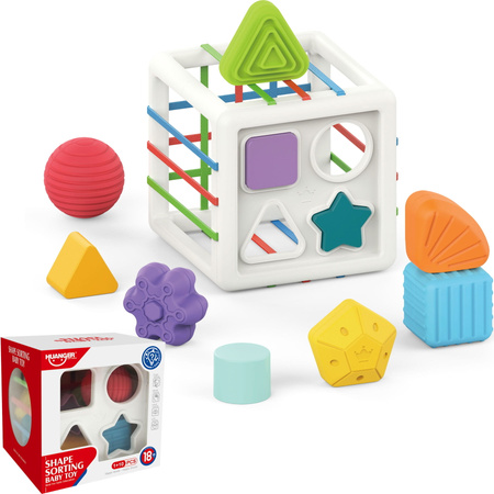 Montessori HE0211 Educational Cube Sorter for Children