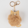 Cat fur keychain B-2396