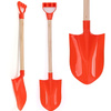 Sand shovel 70cm red