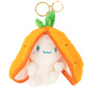 Plush rabbit keychain B-2498-P