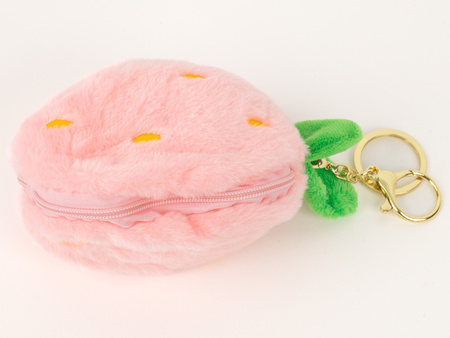 Plush rabbit keychain B-2498-R