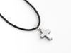 Hematite cross pendant W-2501-S