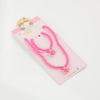 Children's set butterfly necklace and bracelet B-2530