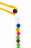 Educational toy test tube colored balls with cards