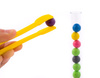 Educational toy test tube colored balls with cards