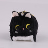 Plush cat keychain square B-2567