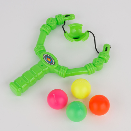 Game set slingshot with balls B-2565-Z