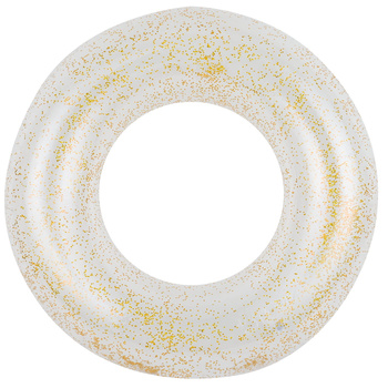 Pool ring with glitter gold B-2145-Z